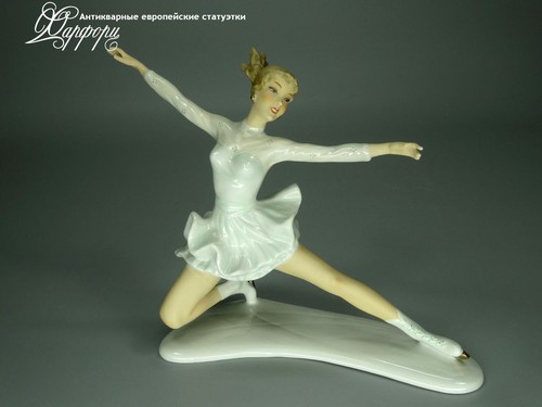Купить фарфоровую статуэтку Schaubach Kunst Фигуристка